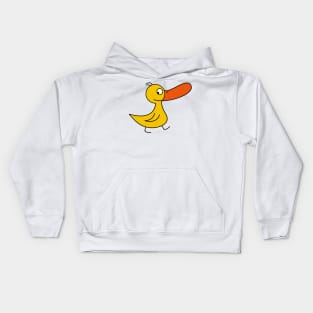 Funny duck Kids Hoodie